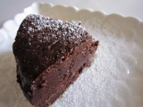 お酒で熟成!?大人のガトーショコラ